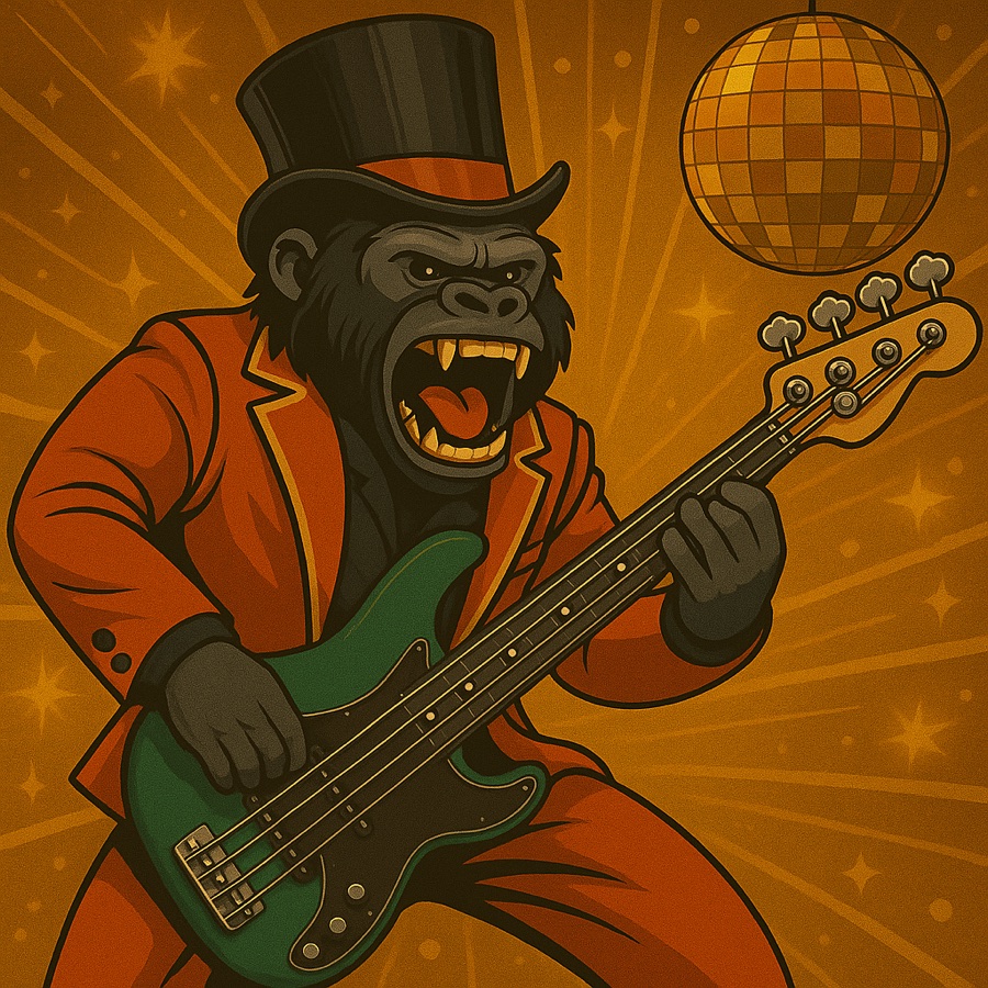 Rock 'N' Roll Gorilla
